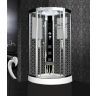 Душевая кабина Niagara Lux 7715B хром, черный