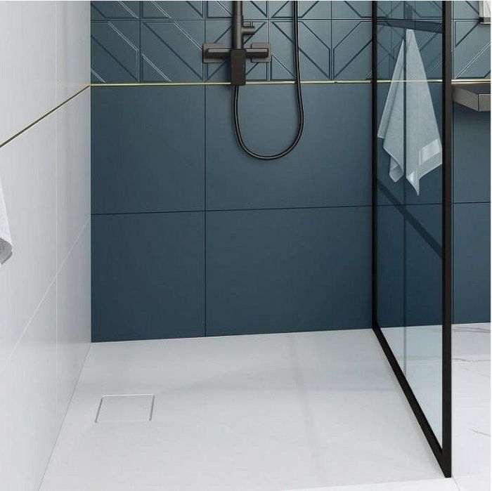 Душевой поддон из искусственного камня Excellent Lavano 140x90 BREX.1103.140.090.WHN Белый