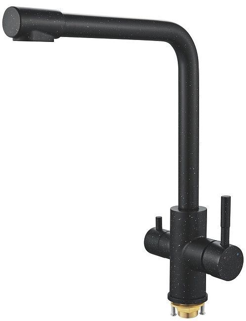 Смеситель для кухни Shevanik S868H цвет Черный