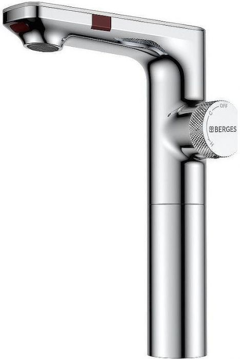 Смеситель для раковины Berges Morans 076003 с термостатом Хром