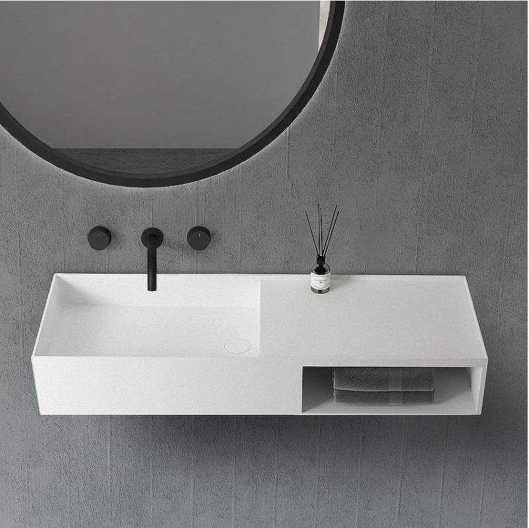 Раковина Abber Stein 120 AS2649-1.2 Белая матовая