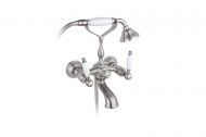 Смеситель для ванны с душем Timo Ritz 0144Y silver Смеситель для ванны с душем Timo Ritz 0144Y silver