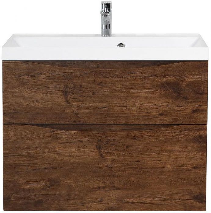 Тумба под раковину BelBagno Marino 65 MARINO-650-2C-SO-RW-P подвесная Rovere Moro