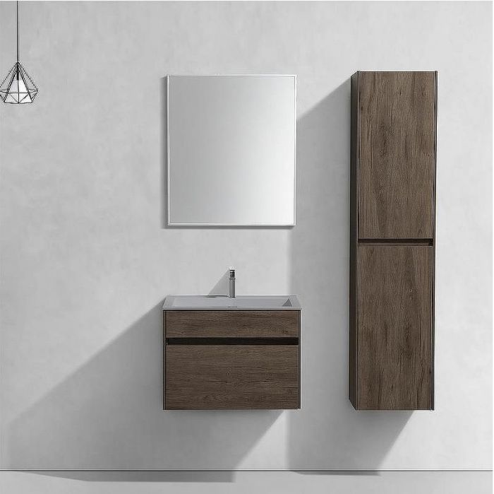 Тумба под раковину Vincea Chiara 60 VMC-2C600RO подвесная R.Oak