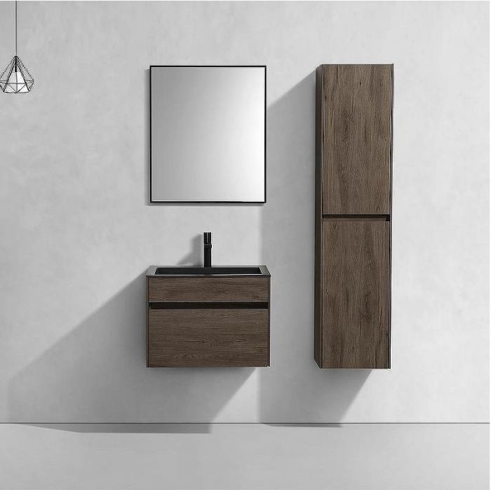 Тумба под раковину Vincea Chiara 60 VMC-2C600RO подвесная R.Oak