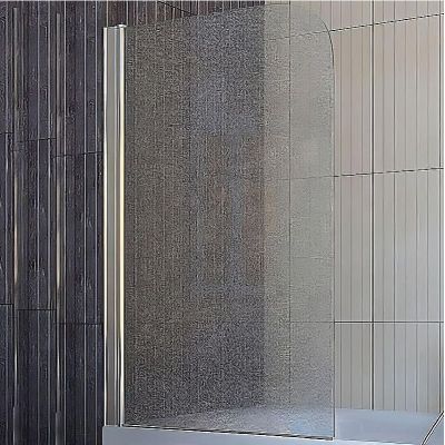 Шторка на ванну Koller Pool Waterfall Line 75 L QP93 профиль Хром стекло рифленое