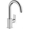 Hansgrohe Vernis Shap Смеситель для раковины, излив 210 мм, с донным клапаном, цвет: хром