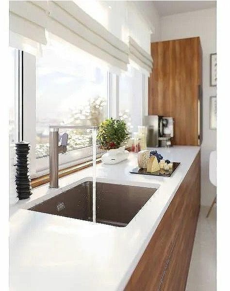 Кухонная мойка Alveus Granital+ Quadrix 50 Deep Black G90 560x460x200 1149138 Черная матовая Кухонная мойка Alveus Granital+ Quadrix 50 Deep Black G90 560x460x200 1149138 Черная матовая