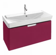 Тумба под раковину Jacob Delafon Reve 100 см EB1132-R-R3, малиновый