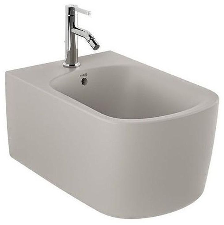 Биде Kludi Resa S 27BIW01O2 подвесное цвет Серо-бежевый матовый