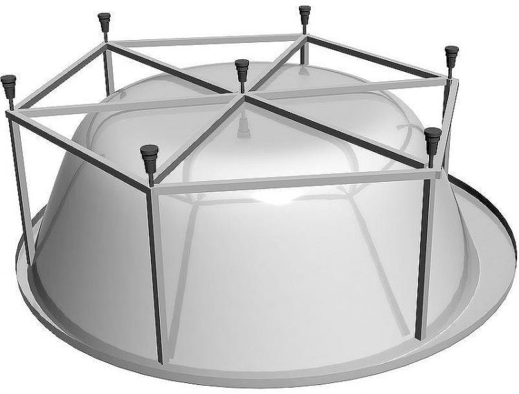 Акриловая ванна Vayer Boomerang 160x160 Гл000010857 без гидромассажа