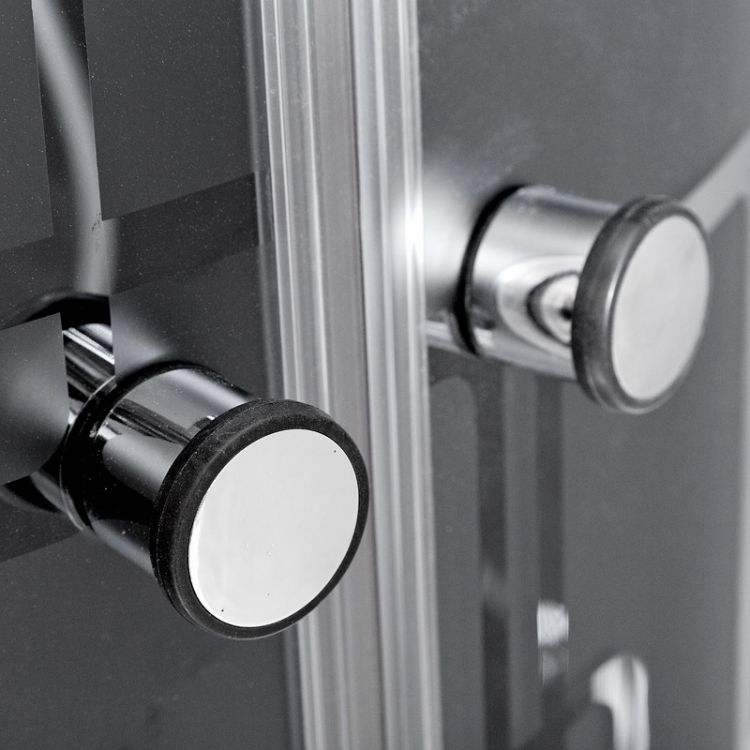 Душевая кабина Deto BМ4510 N LED BLACK 100x100x208 Душевая кабина Deto BМ4510 N LED BLACK 100x100x208