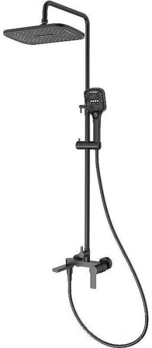 Душевая система Splenka S06.24.06 Черная матовая