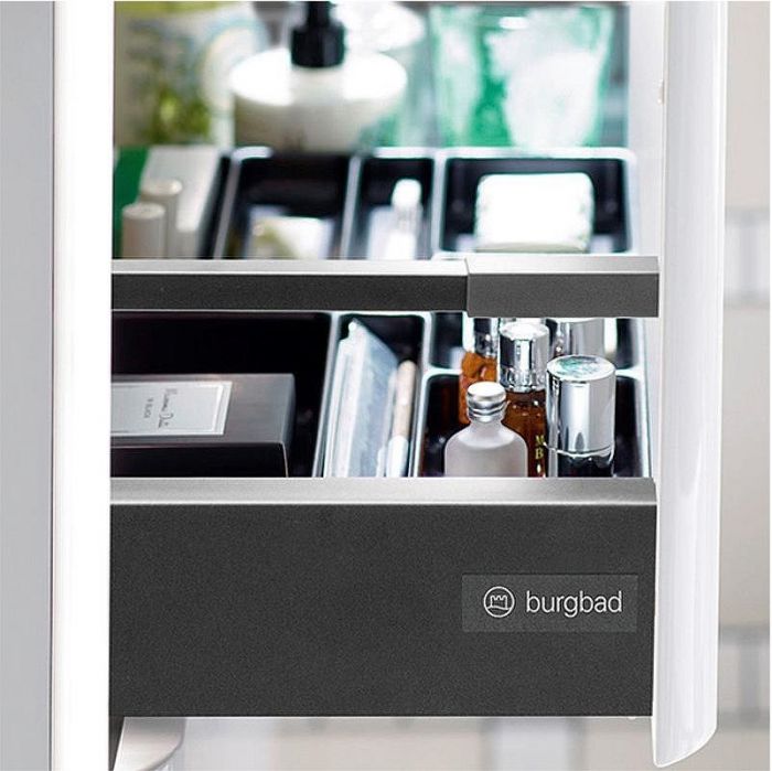 Тумба с раковиной Burgbad Iveo 100 SFEY100F2833G0169C0001*1 подвесная Белая глянцевая