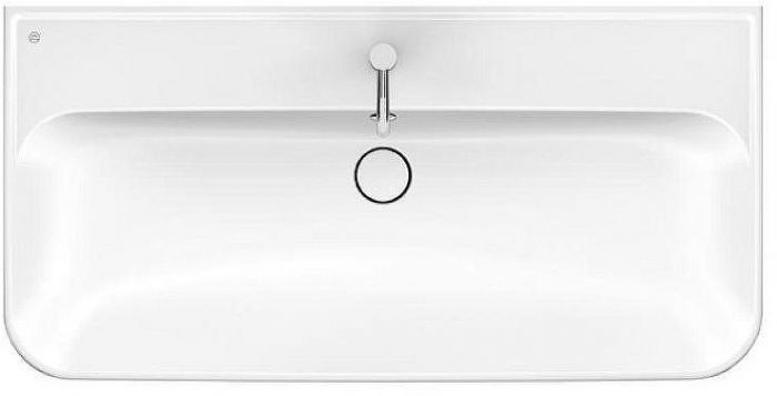 Тумба с раковиной Burgbad Iveo 100 SFEY100F2833G0169C0001*1 подвесная Белая глянцевая