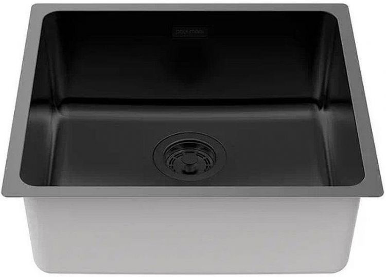 Кухонная мойка Paulmark Yuni 49 Uni YU49-MBN Черная матовая