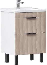 Тумба под раковину Volna Lotty 60.2Y tnLOTTY60.2Y-13 Латте Белая