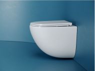 Подвесной унитаз CERAMICANOVA Vogue Торнадо безободковый CN4008T