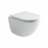 Подвесной унитаз CERAMICANOVA Vogue Торнадо безободковый CN4008T