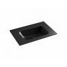 Умывальник CERAMICANOVA Element накладной прямоугольный (цвет Черный Матовый) CN7007MB