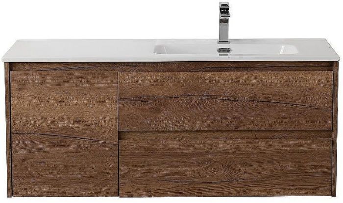 Тумба под раковину BelBagno Kraft 100 R KRAFT-1000-2C-1A-SO-RT-R подвесная Rovere Tabacco
