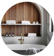 Зеркало ЗОВ 100 ZD100 с подсветкой с сенсорным выключателем