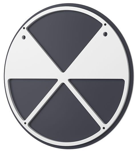 Зеркало ЗОВ 100 ZD100 с подсветкой с сенсорным выключателем