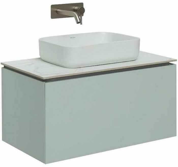 Тумба под раковину Allen Brau Infinity 85 1.21002.PWM подвесная Папирус матовый