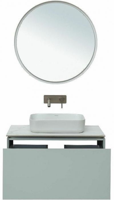 Тумба под раковину Allen Brau Infinity 85 1.21002.PWM подвесная Папирус матовый