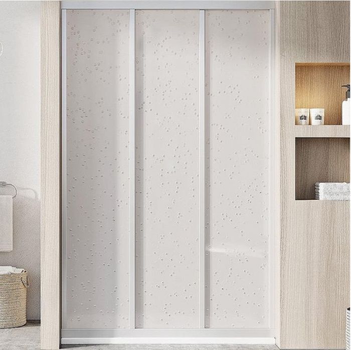 Душевая дверь Ravak Supernova ASDP3-100 00VA01R211 профиль Белый витраж пластик Pearl