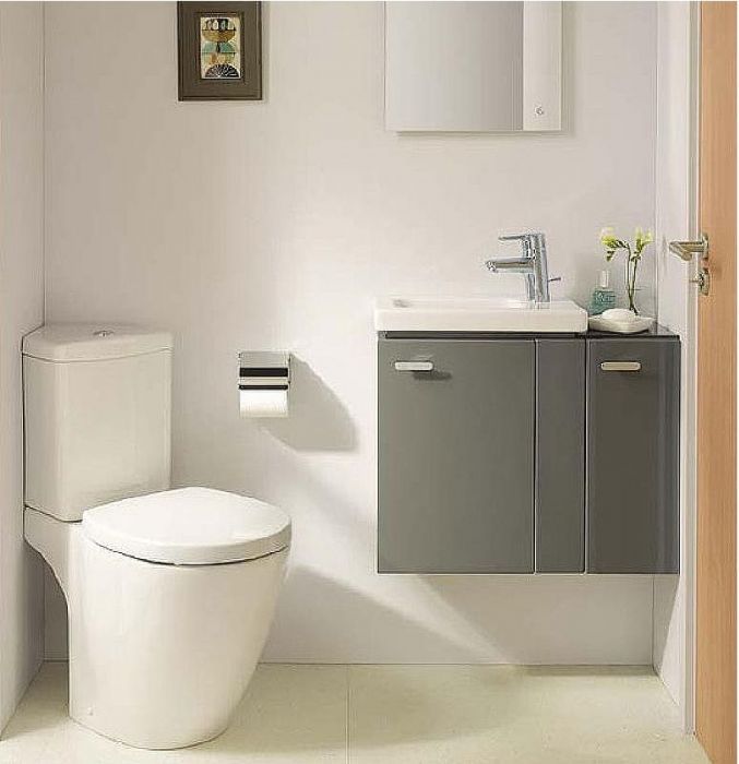 Унитаз компакт Ideal Standard Connect Space E119501 без бачка и сиденья