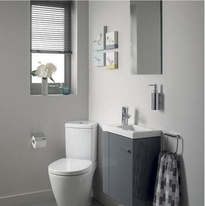 Унитаз компакт Ideal Standard Connect Space E119501 без бачка и сиденья