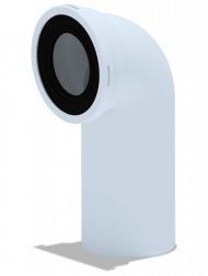 Труба фановая 110*90° - Труба фановая 110*90°