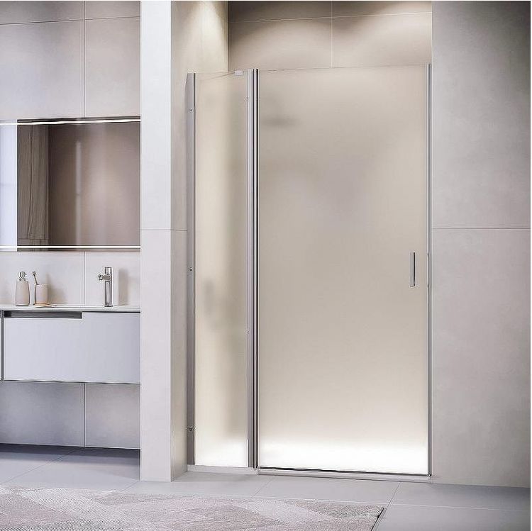 Душевая дверь RGW Leipzig LE-004-Gg 110 351200411-210 профиль Серый стекло матовое