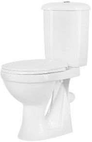 Унитаз компакт Оскольская Керамика Суперкомпакт Стандарт 44901130022 с бачком и сиденьем