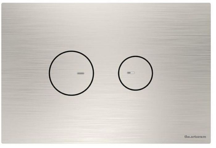 Клавиша смыва Artceram Inox 714.000.BS цвет Нержавеющая сталь