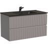 Тумба подвесная SANCOS Snob R 890х445х500, c двумя ящиками оснащенными доводчиками, Doha Soft,SNR90SM
