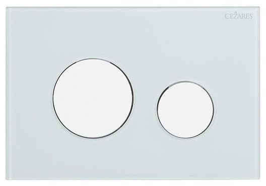 Клавиша смыва Cezares Lux LUX-GB-BIO-C цвет Белый