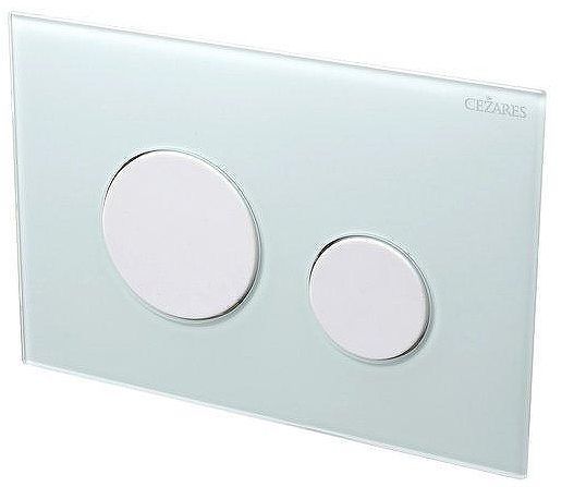 Клавиша смыва Cezares Lux LUX-GB-BIO-C цвет Белый