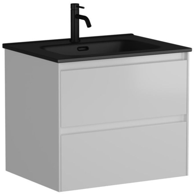 Тумба подвесная SANCOS под раковину Cento,белый глянец 590х450х500, CN60W Тумба подвесная SANCOS под раковину Cento,белый глянец 590х450х500, CN60W