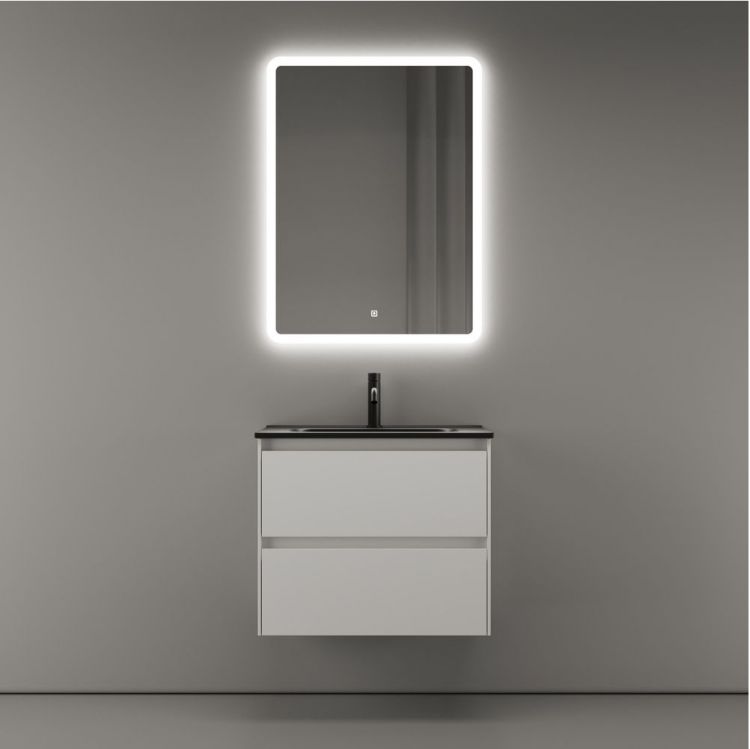 Тумба подвесная SANCOS под раковину Cento,белый глянец 590х450х500, CN60W Тумба подвесная SANCOS под раковину Cento,белый глянец 590х450х500, CN60W