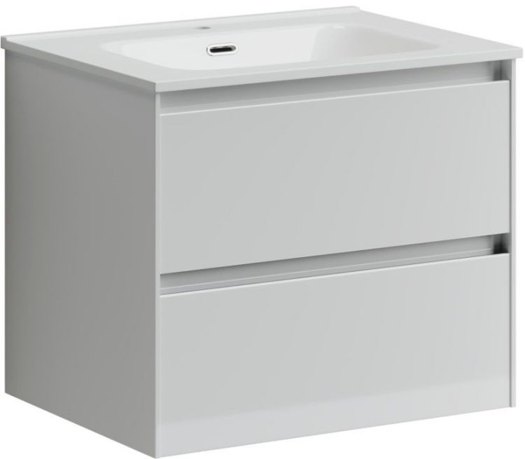 Тумба подвесная SANCOS под раковину Cento,белый глянец 590х450х500, CN60W Тумба подвесная SANCOS под раковину Cento,белый глянец 590х450х500, CN60W