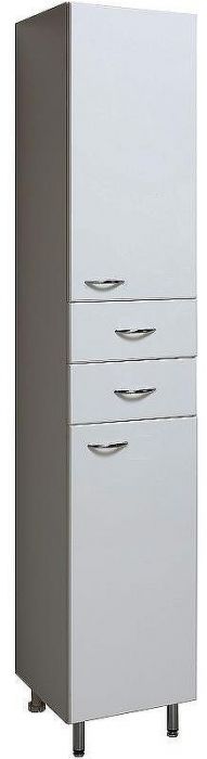 Шкаф пенал Runo Эконом 40 R 00000000133 Белый