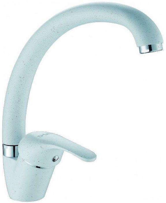 Смеситель для кухни D-Lin D150411-C Белый матовый