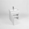 Тумба под раковину VIANT Куба 50 VKUB50CO-T1STP подвесная Белая