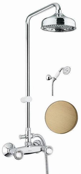 Душевая система Fiore Venere Sky 13ZZ0620 цвет Бронза