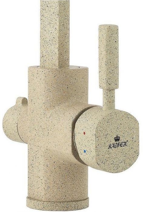Смеситель для кухни Kaiser Decor 40144-16 Песочный мрамор