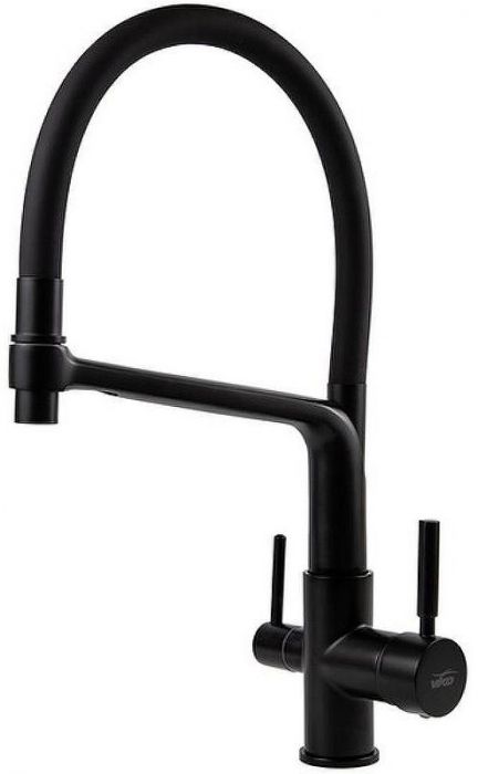 Смеситель для кухни Viko V-5602 Черный матовый