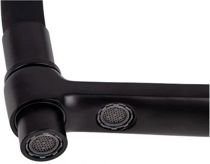 Смеситель для кухни Viko V-5602 Черный матовый