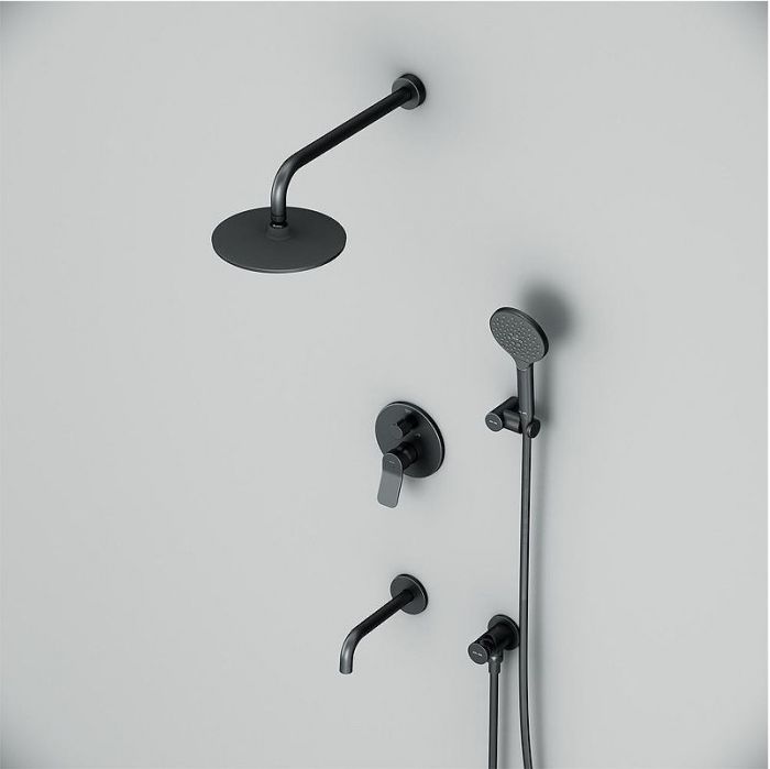 Душевая система AM.PM X-Joy FB85A3RH32 цвет Черный